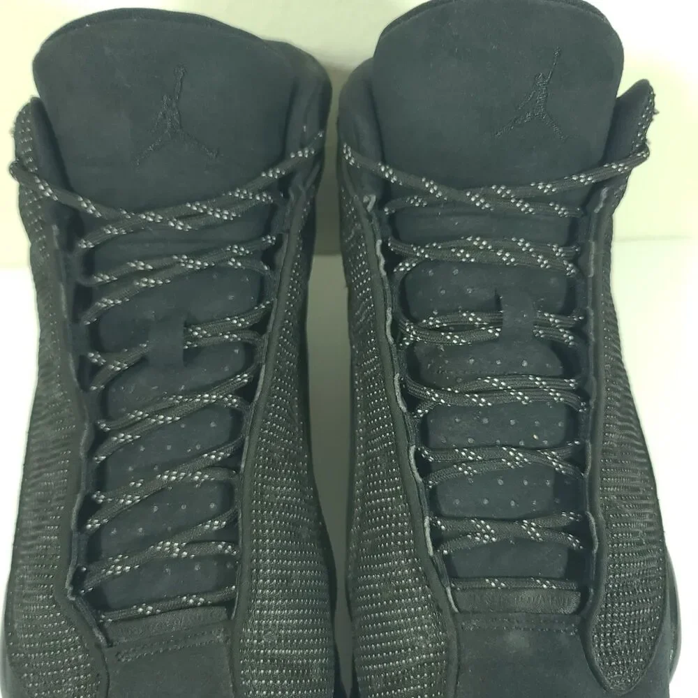 Nike Air Jordan Retro 13 Black Cat 414571-011 Mens Size 12 Black Anthracite